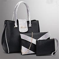 women pu casual bag sets