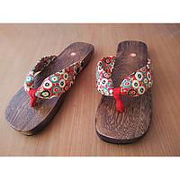 womens slippers flip flops summer slingback cotton casual flat heel ot ...