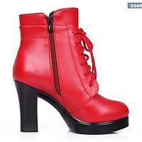 womens heels comfort cowhide nappa leather spring casual screen color  ...