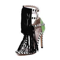 Women\'s Heels Spring / Summer / Fall / Winter Gladiator / Comfort / Novelty Leatherette Wedding / Party Evening / Dress / Casual