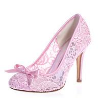 womens spring summer fall lace wedding party evening stiletto heel bla ...