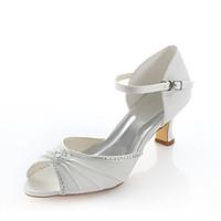 womens wedding shoes heels comfort round toe sandals wedding party eve ...