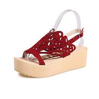 womens shoes wedges heels peep toe platform sandals heels outdoor dres ...