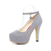 womens heels spring summer fall comfort pu dress stiletto heel buckle  ...