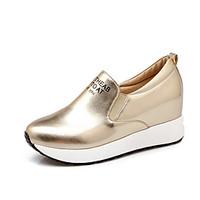 Women\'s Sneakers Spring Summer Fall Platform Leatherette Outdoor Casual Platform Others Blue Pink Silver Rose Gold Walking