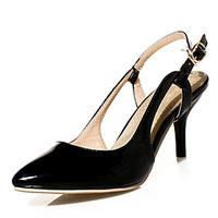 Women\'s Shoes Stiletto Heel Heels/Sling back/Pointed Toe Sandals/Flats Party Evening/Dress Black/Green/Fuchsia