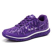 Women\'s Sneakers Spring / Fall Comfort PU Outdoor / Athletic Flat Heel Lace-up Blue / Purple / Red / Light Green Sneaker