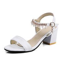 womens sandals spring summer fall slingback pu office career party eve ...
