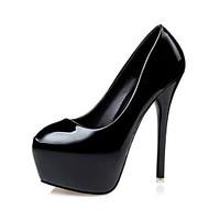 womens heels winter heels round toe dress stiletto heel others black g ...