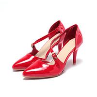 womens sandals summer fall comfort ankle strap patent leather wedding  ...