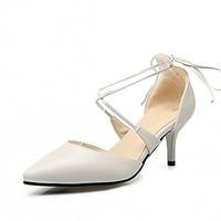 womens sandals comfort leatherette summer office career party evening  ...