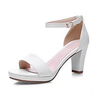 womens shoes chunky heel platform sandals office career party evening  ...