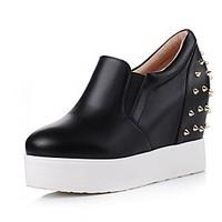 womens heels spring summer fall platform comfort novelty synthetic pat ...