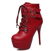 womens shoes heels platform fashion boots round toe boots party evenin ...