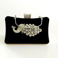 Women Velvet Formal / Event/Party / Wedding Evening Bag/Velvet Diamonds Bag/Purse/Clutch/A Bird of Juno