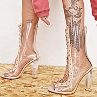 womens sandals spring summer fall gladiator pvc party evening dress ca ...