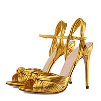 womens sandals spring summer club shoes pu party evening dress casual  ...