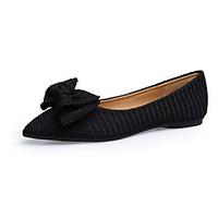 womens flats spring fall comfort leather dress flat heel bowknot