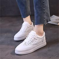 womens sneakers comfort nappa leather spring outdoor casual creepers w ...