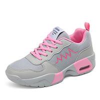 womens athletic shoes comfort light soles fleece tulle spring summer f ...