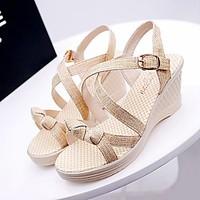Women\'s Sandals Slingback Creepers Comfort Ankle Strap Light Soles Summer Fall Outdoor Dress Casual Walking Split JointWedge