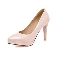 Women\'s Shoes Stiletto Heel/Platform/Pointed Toe Heels Party Evening/Dress Black/Blue/Pink/White