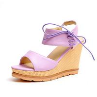 womens shoes wedges heelssling backopen toe sandals dresscasual bluepi ...