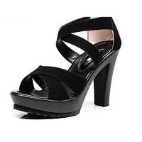 womens sandals club shoes leatherette summer casual wedge heel ruby fu ...
