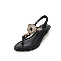 Women\'s Sandals Spring Summer Fall Comfort Novelty Customized Materials Leatherette Party Evening Dress Casual Wedge Heel Pink Beige