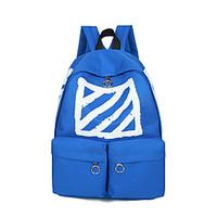 women backpack nylon all seasons sports outdoor shopping bucket zipper ...