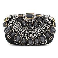 Women Polyester Silk Formal Event/Party Wedding Evening Bag Handbag Clutch