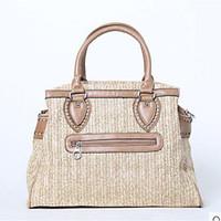 Women Straw Outdoor Shoulder Bag All Seasons