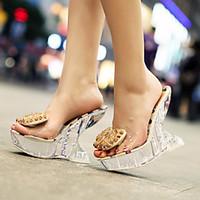 Women\'s Shoes Heel Wedges / Heels / Peep Toe / Platform Sandals / Heels / Clogs Mules Wedding / Dress / Casual