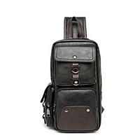 Women-Outdoor-PU-Shoulder Bag-Blue / Red / Black
