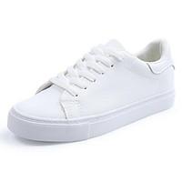 womens sneakers spring comfort pu casual white