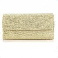 Women Polyester Event/Party / Outdoor Evening Bag Gold / Silver / Black