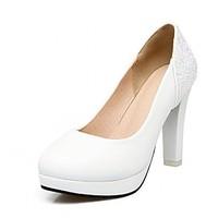 Women\'s Flats Spring Summer Fall Winter Comfort Novelty PU Synthetic Leatherette Wedding Office Career Party Evening