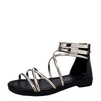 womens sandals spring summer fall comfort pu office career dress flat  ...