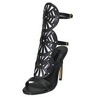 Women\'s Sandals Summer Heels / Slingback / Sandals / Open Toe PU Party Evening / Dress / Casual Stiletto Heel Rivet