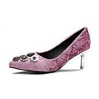 womens heels spring summer club shoes comfort novelty fleece customize ...