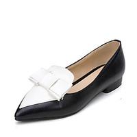 womens heels spring comfort leatherette office career dress casual low ...