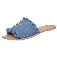 Women\'s Sandals Summer Comfort PU Outdoor Flat Heel