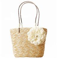 Women Straw Casual Outdoor Tote Summer