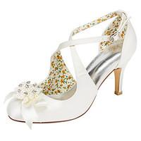 womens heels spring fall others stretch satin wedding party evening dr ...
