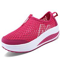 Women\'s Sneakers Spring Summer Comfort Light Soles Tulle Outdoor Casual Athletic Wedge Heel