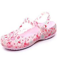 womens sandals comfort hole shoes rubber spring casual screen color bl ...