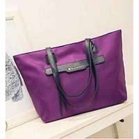 Women Oxford Cloth Casual Tote