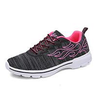 Women\'s Sneakers Spring Summer Mary Jane Comfort Couple Shoes Tulle Outdoor Athletic Casual Running Flat Heel Lace-up Blushing Pink Black
