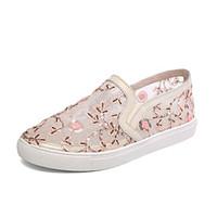 Women\'s Loafers Slip-Ons Spring Summer Comfort Light Soles Silk Outdoor Casual Flat Heel Walking Shoes