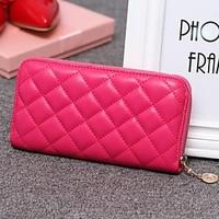 women pu casual outdoor wallet all seasons